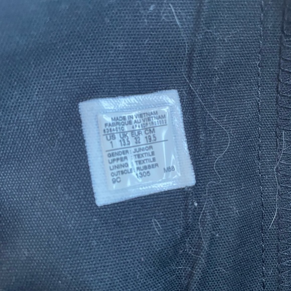 Converse All Star Chuck Taylor RARE Calf High sneaker Zip Junior US Size 1 - Picture 7 of 9